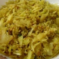 Fried Seasoned Cabbage recipe