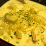 Australian Chicken and Gnocchi Soup with Bay Scallops Soup