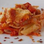 Australian Gratin of Remains of Pasta to Salami Dinner
