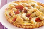 Seafood Quiche With Dill And Mesclun Salad Recipe recipe
