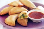 Vegetable Curry Puffs With Bean Salad Recipe recipe