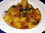 Indian Indian Potatoes Cooked With Ginger Labdharay Aloo Appetizer