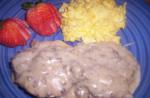 American Southern Homestyle Sausage Gravy Appetizer