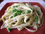 Noodles With Poppy Seeds  Peas recipe