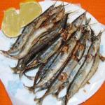 Greek Fried Anchovies Appetizer