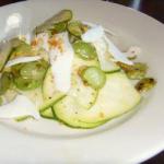 British Salad with Apple Olives and Walnuts Appetizer