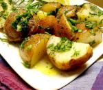 American Herbed Baby Potatoes With Olive Oil Appetizer
