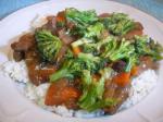Canadian Crock Pot  Beef Teriyaki With Broccoli Dinner