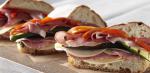 American The Wayfarer Sandwich Recipe with Provolone and Genoa Salami Appetizer