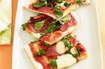 American Spinach And Salami Pizza Recipe Appetizer