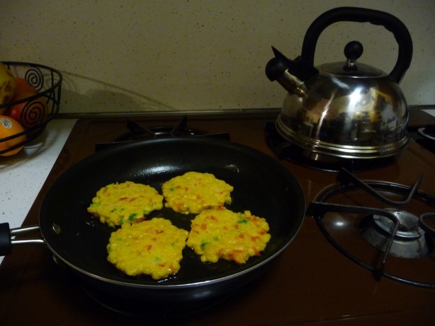 American Corn Latkes Dessert