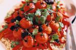American Roasted Tomato And Capsicum Salad With Pearl Barley Recipe Appetizer