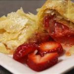 American Strawberry Strudel Dessert