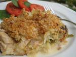 American Creamy Chicken  Cabbage Casserole Dinner