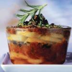 American Potatoes in Moussaka Appetizer