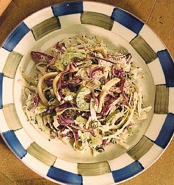 Swiss Swiss Cabbage Slaw Appetizer