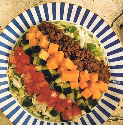Canadian Taco Salad Bowls Appetizer