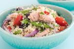 British Tuna Couscous Salad Recipe Appetizer