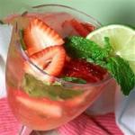 American Strawberrymint Soda Recipe Dessert