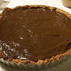 American Tart with Chocolate Mousse Dessert