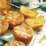 American Marzipan Oranges Muffins Dessert