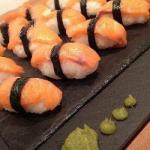 British Sushi to Salmon Appetizer