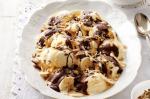 American Icecream Sundae Platter Recipe Dessert