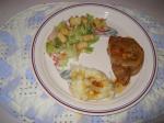 American Mustard Plus Glazed Pork Chops Dinner
