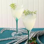 British Rosemary and Thyme Lemon Cocktail Appetizer