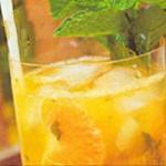 Caipirinha with Sake Tangerine and Mint recipe
