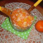 Canadian Carrot Salad with Mandarins Appetizer