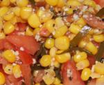 American Corn and Tomato Salsa With Cilantro Appetizer