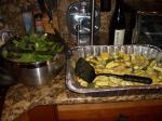 American Zucchini and Squash Parmesan Appetizer