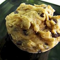 American Peanut Butter Muffins with Banana and Chocolate Chips Dessert