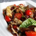 Turkish Eggplant Tomato Salad Recipe Appetizer