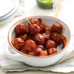 Turkish Saucy Asian Meatballs Appetizer