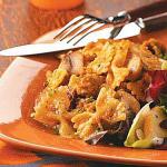 Turkish Sausage and Pumpkin Pasta for Two Appetizer
