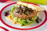 Turkish Beef Burgers With Chilli Mayonnaise And Beetroot Salsa Recipe Appetizer