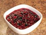 Turkish Cherry Cranberry Sauce Dessert