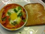Turkish Spicy Baked Eggs Appetizer
