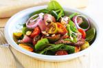 British Barbecued Lamb With Mixed Tomato Salad Recipe Dinner