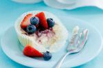 American Berry Swirl Cheesecakes Recipe Dessert