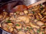 Italian Aromatic Stewed Mushrooms Appetizer