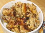 British Garlic Parmesan Chicken Wings Dinner