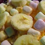 American Ambrosia marshmallow and Fruit Salad Dessert