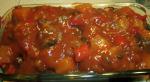 American Meatloaf W Sweet and Sour Sauce Dessert