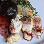 American Chicken Breasts with Prunes and Red Wine Dinner