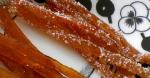 British Easy Homemade Candied Orange Peels 1 Dessert