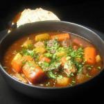American Meat Stew with Winter Vegetables Drink