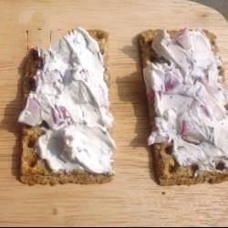 American Radish Fresh Cheesespread Appetizer